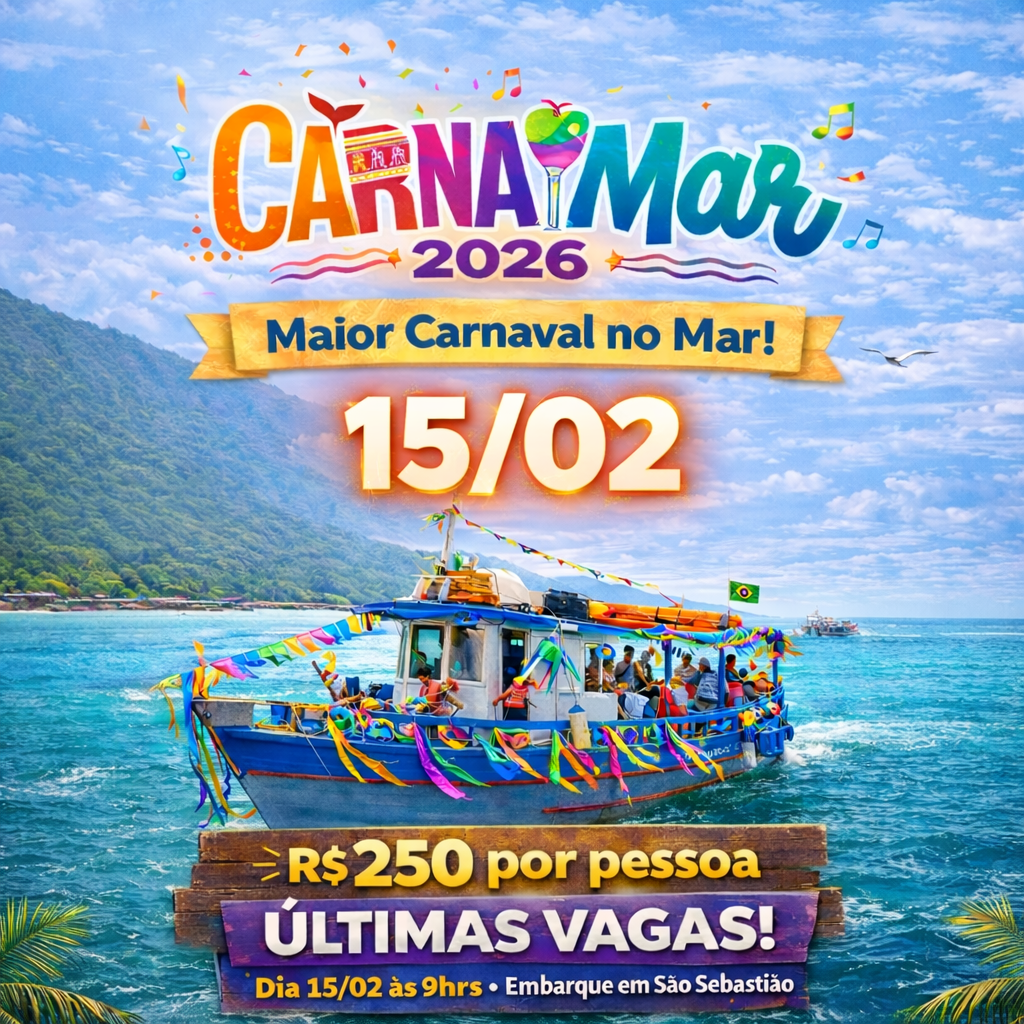 Ultimas Vagas para o Carnamar 2026