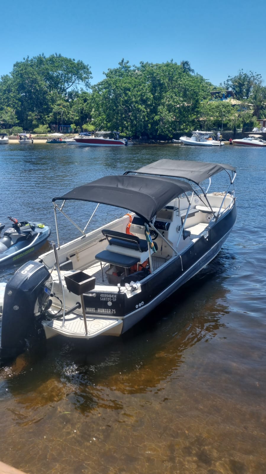 Lancha Wave Hunter 25 pés - Foto 14