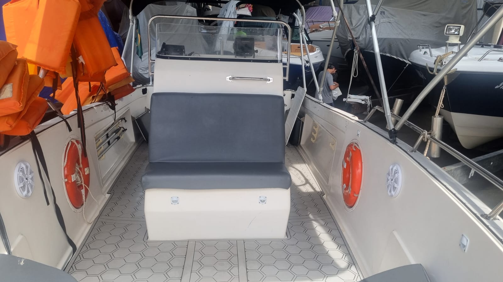 Lancha Wave Hunter 25 pés - Foto 5