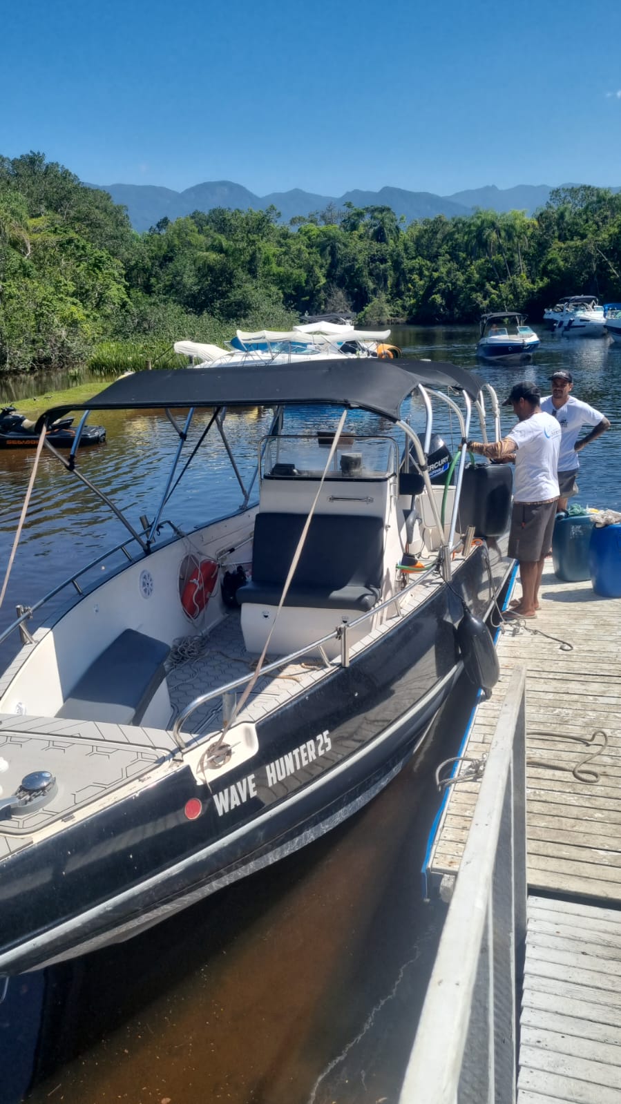 Lancha Wave Hunter 25 pés - Foto 13