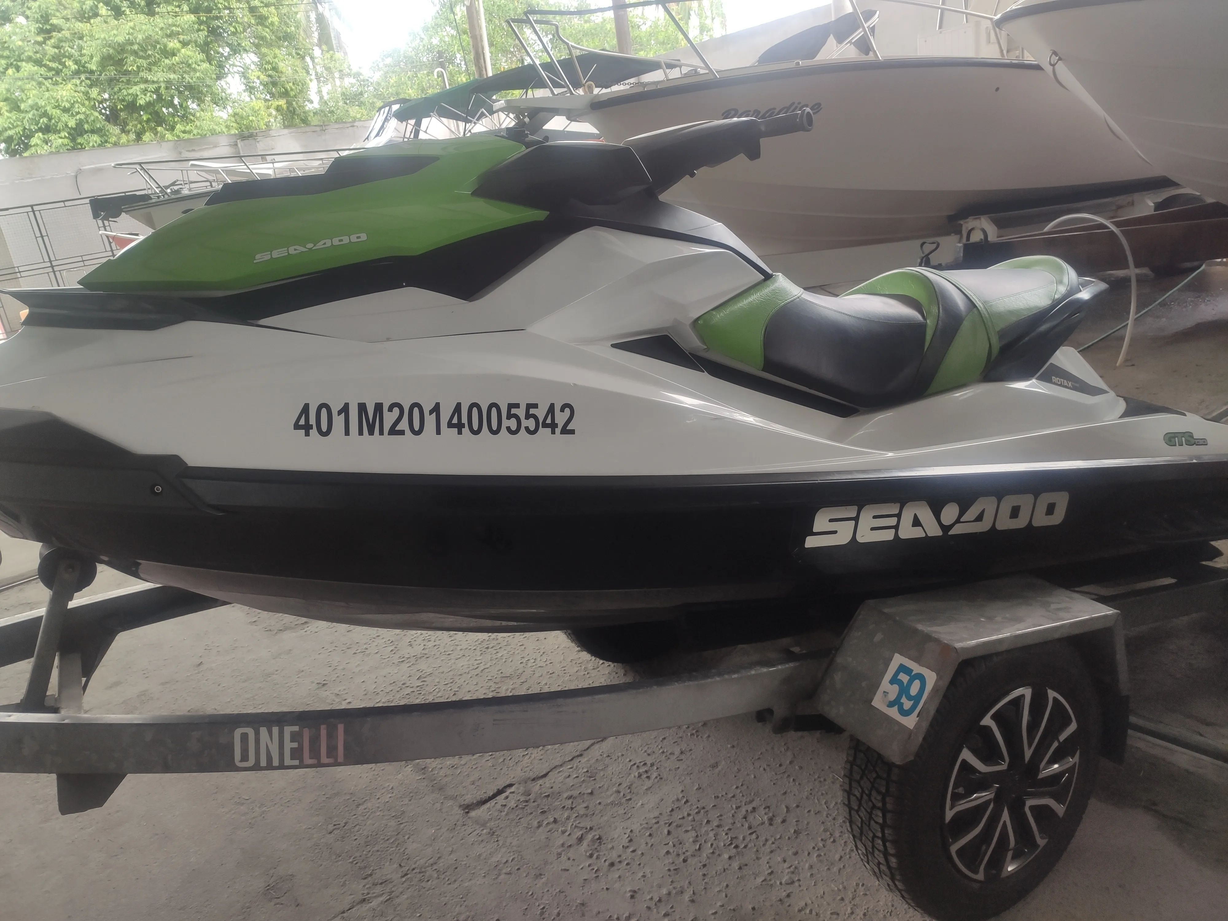 Jetski Seadoo GTS 130 - Foto 8 mostrando detalhes do jetski em Caraguatatuba, São Sebastião, Ilhabela