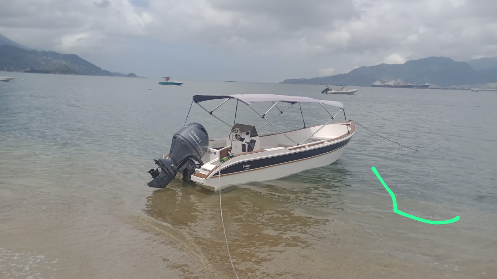 Foto da embarcação